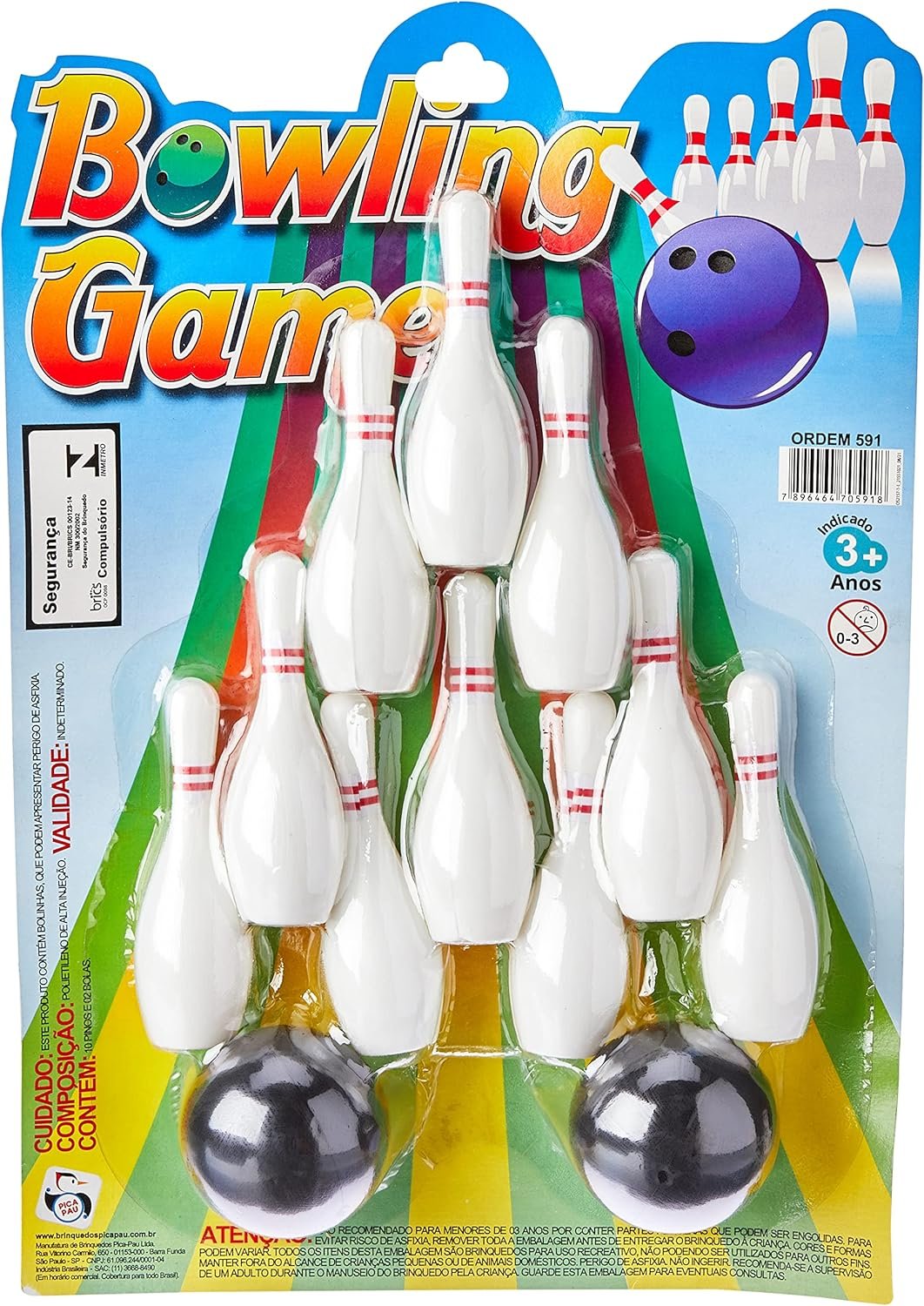BOWLING GAME (12PÇS)-PICA PAU - Imagem 3
