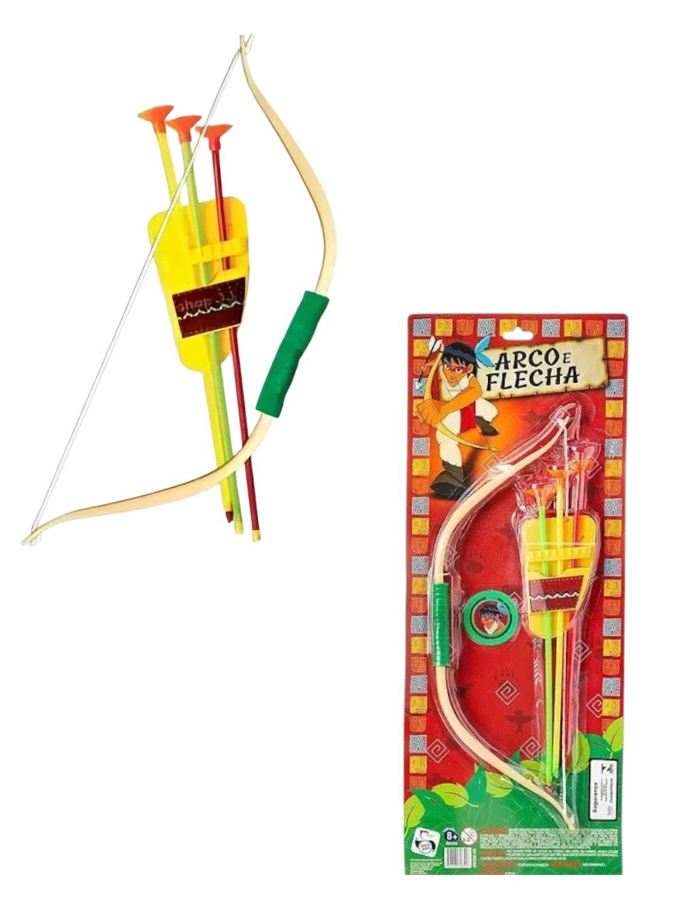 ARCO E FLECHA (12PÇS)-PICA PAU - Imagem 3