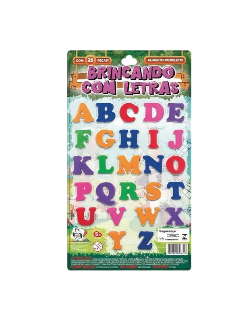 BRINCANDO E APRENDENDO LETRAS (12PÇS)-PICA PAU - Imagem 3