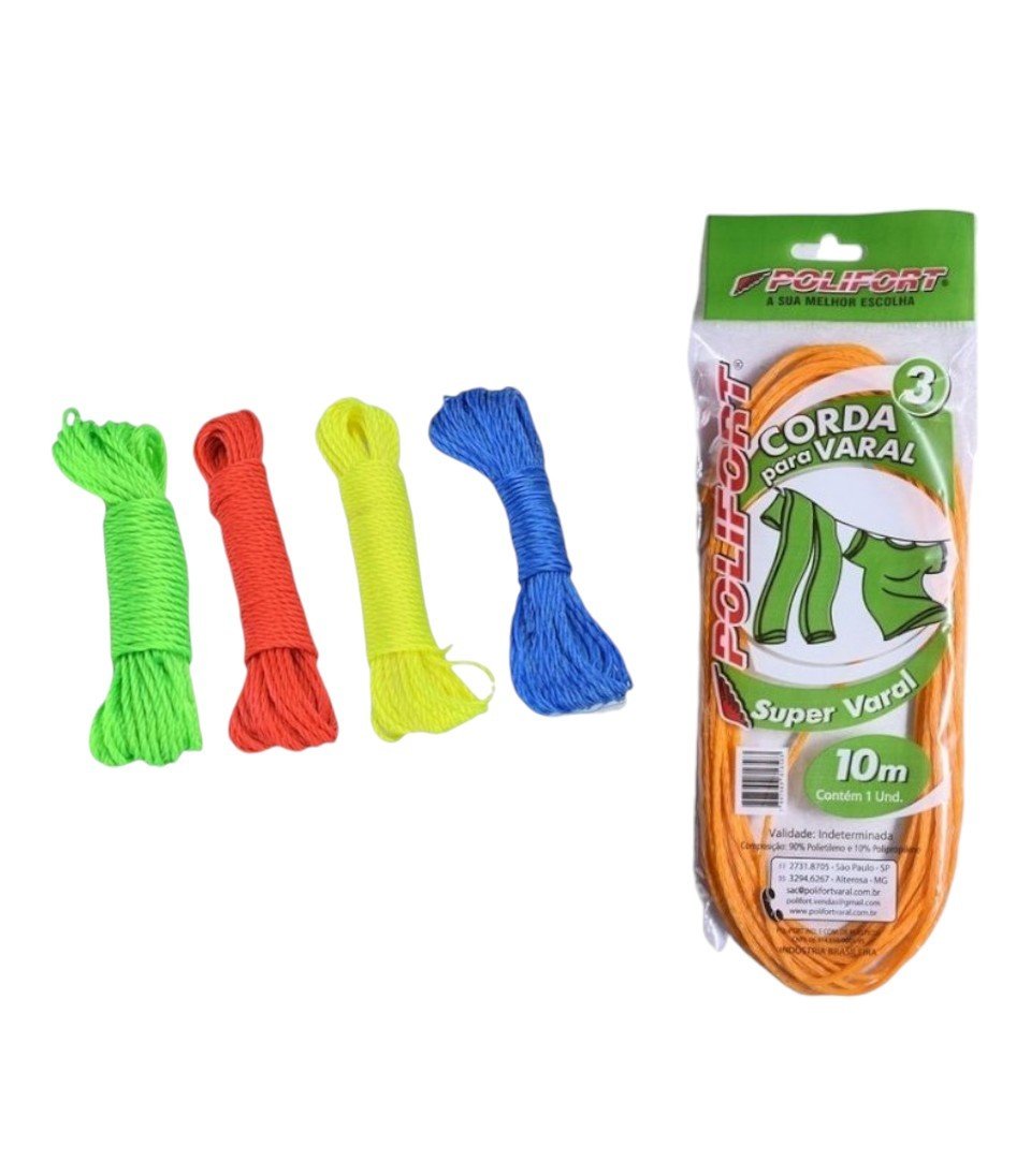 VARAL NYLON Nº3 SUPER C/1(50PÇS)-POLIFORT - Imagem 3