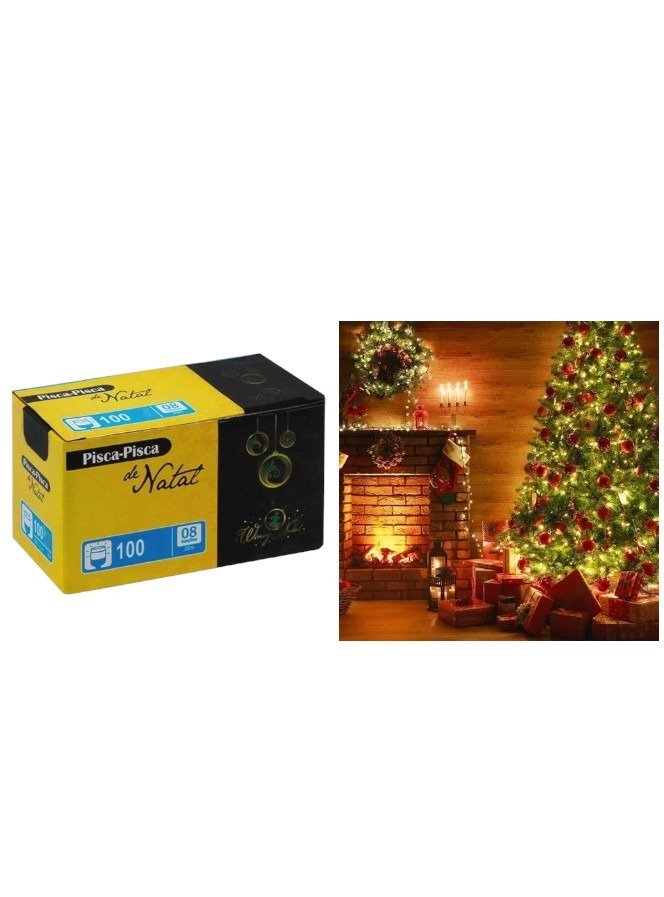 Ver detalhes do produto: PISCA PISCA CASCATA LED 4,15M (12PÇS)-CABEKLA