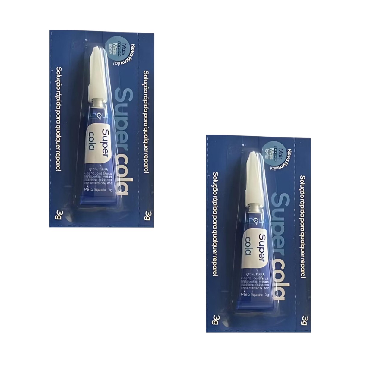 COLA INSTANTÂNEA CARTELA C/12 (6CART)-NAPOLES - Imagem 2