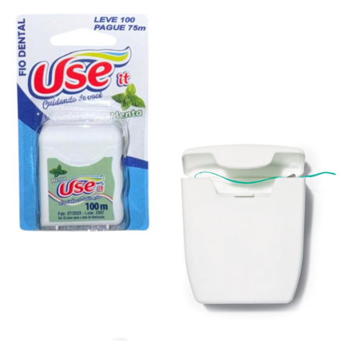 FIO DENTAL 12X12 (48PÇS)-USE IT - Imagem 2