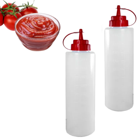 BISNAGA PROFISSIONAL LISA KETCHUP 1LT (12PÇS)-PLASDURAN - Imagem 3