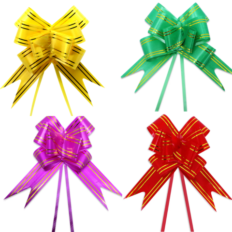 LAÇO FÁCIL SORTIDO C/FIO DOURADO 1,8X36CM (12PÇS)-GALA - Imagem 3