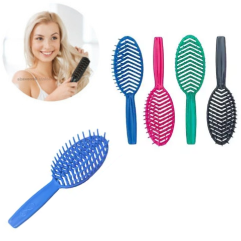 KIT ESCOVA PLÁSTICA BELLA OVAL (36PÇS)-CABEKLA - Imagem 3
