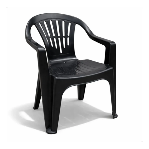 Ver detalhes do produto: POLTRONA MAXX DESENHADA PRETA (3PÇS)-PLASNEW