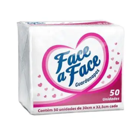 Ver detalhes do produto: GUARDANAPO GRANDE CX60-FACE A FACE