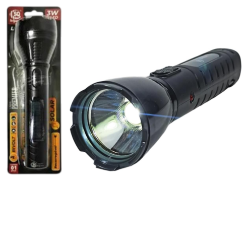 Ver detalhes do produto: LANTERNA DE LED 3W BIVOLT/SOLAR/RECARREGÁVEL (6PÇS)-SQ QUALIDADE
