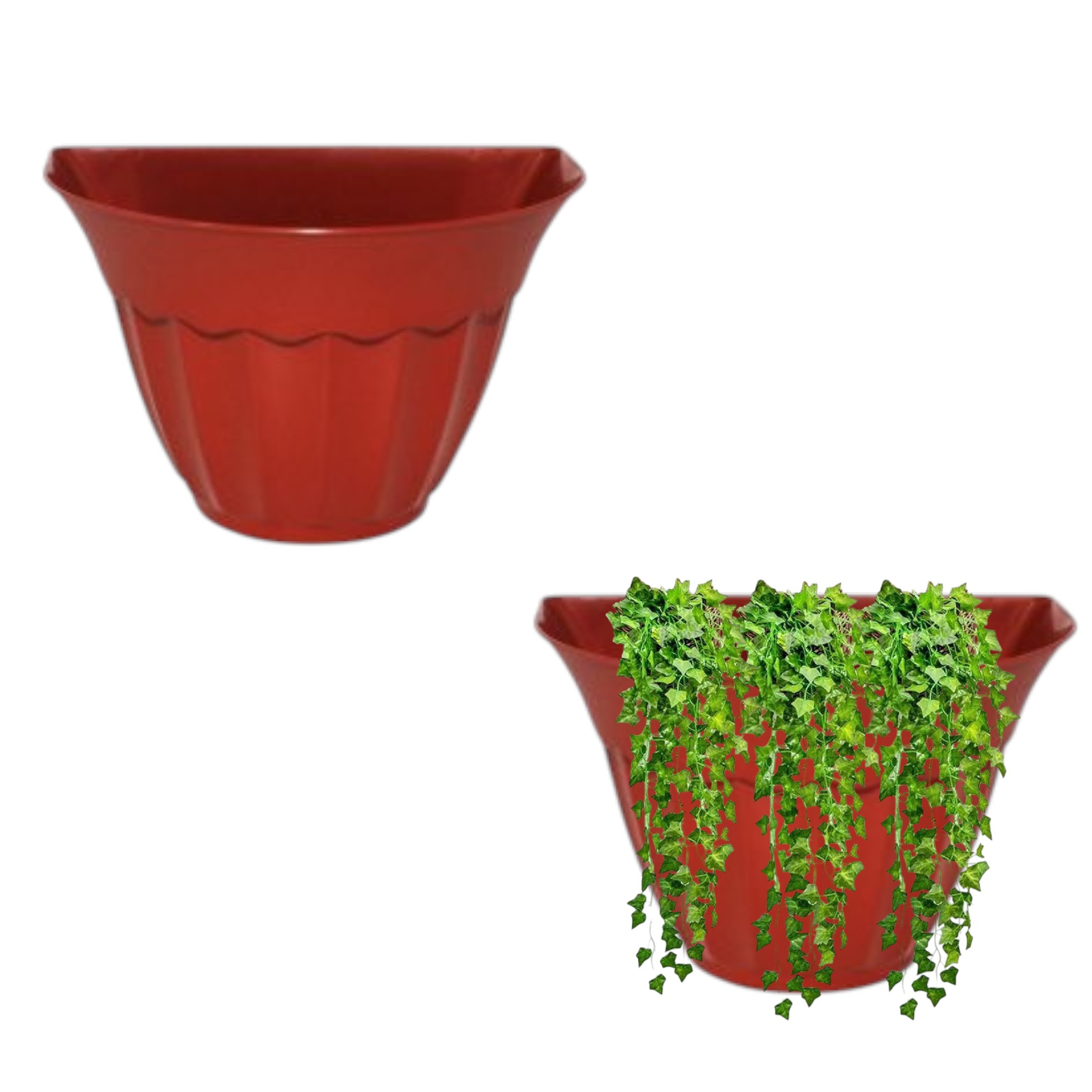 CACHEPOT PAREDE TERRA COTA (24PÇS)-INPLAST - Imagem 3